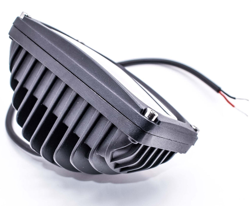 LED WORK LAMP RECT (140X108MM) 10-60V, 30W,10 LED's
